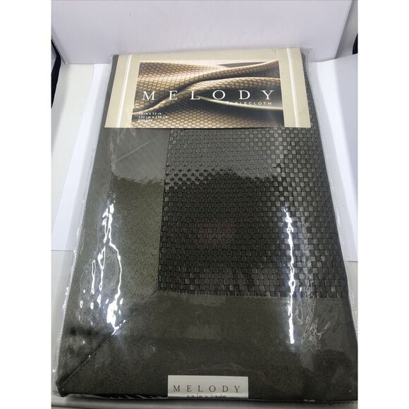 Melody Sage/Green Square Tablecloth 52”x52” VTG New - Picture 2 of 15